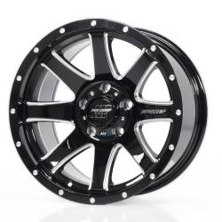 Pro Comp Wheels - Pro Comp Wheels PXA8176-2989 PA76 PATRIOT 20x9 8x180 0mm Black/Milled - Image 2