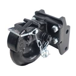 Shocker Hitch - Shocker Hitch SH-331-332 Shocker 10-Ton Pintle Hitch Hook w/Mounting Plate - Image 1