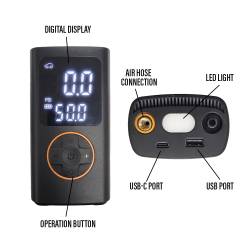 Shocker Hitch - Shocker Hitch SH-5625 Shocker Compact Portable Air Compressor w/Digital Gauge - Image 6