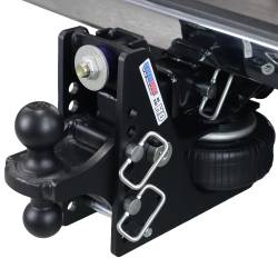 Shocker Hitch - Shocker Hitch SH-HDMB620-200BLK Shocker HD 20K 2" Max Black Air Receiver Hitch - Image 1