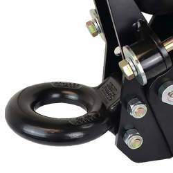 Shocker Hitch - Shocker Hitch SH-P20000-B Shocker HD 10-Ton 3" Pintle Ring-Vertical Mount - Image 6