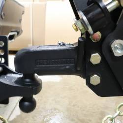 Shocker Hitch - Shocker Hitch SH-W25625-B Wallace 25K Med Duty Adjustable Ball Coupler 2-5/16" - Image 3