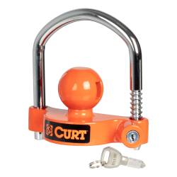 CURT - CURT 23090-KA Universal Trailer Coupler Lock Keyed Alike - Image 1