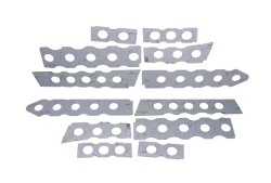 Rust Buster Frameworks - Rust Buster RB7118 12pc Frame Boxing Plate Kit for 05-15 Toyota Tacoma Double - Image 1