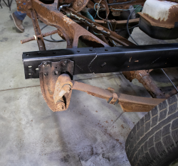Rust Buster Frameworks - Rust Buster Frameworks RB7327L LEFT Rear Frame Section for 88-98 GM C/K 8' Bed - Image 5