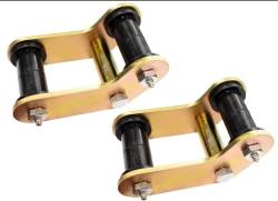 Rust Buster Frameworks - Rust Buster RB2069 Rear Lubeable Spring Shackles Pair for 87-95 Jeep Wrangler YJ - Image 1
