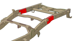 Rust Buster Frameworks - Rust Buster RB7335R RIGHT Over-Axle Frame Section for 07-13 Silverado/Sierra - Image 10
