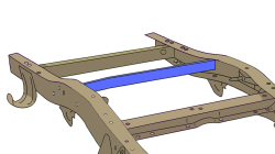 Rust Buster Frameworks - Rust Buster RB7362 Spare Tire Crossmember Support for 73-87 GM C/K Trucks - Image 8