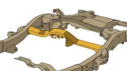 Rust Buster Frameworks - Rust Buster RB7412 Fuel Tank Crossmember for 00-20 GM Full Size SUVs - Image 9