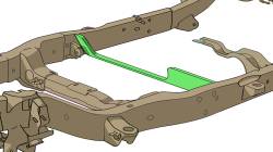 Rust Buster Frameworks - Rust Buster RB7410 Front Frame Support Crossmember for 00-06 Suburban/Yukon XL - Image 4