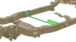 Rust Buster Frameworks - Rust Buster RB7421 Front Frame Support Crossmember for 07-14 GM Full Size SUVs - Image 8
