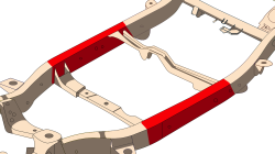 Rust Buster Frameworks - Rust Buster RB8422L Left Center Frame Section for 03-09 Toyota 4Runner - Image 7