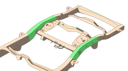 Rust Buster Frameworks - Rust Buster RB8420L LEFT Over-Axle Frame Section for Toyota 4Runner/FJ Cruiser - Image 7