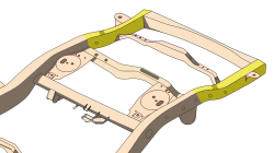 Rust Buster Frameworks - Rust Buster RB8419L LEFT Rear Frame Section for 03-09 Toyota 4Runner - Image 8