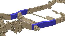 Rust Buster Frameworks - Rust Buster RB7406R Right Front Frame Section for 00-06 Suburban/Yukon XL - Image 8