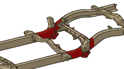 Rust Buster Frameworks - Rust Buster RB7120R RIGHT Mid-Frame Section w/Mount for 95-04 Tacoma Double - Image 6