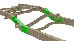 Rust Buster Frameworks - Rust Buster RB8623R RIGHT Mid Rear Frame Section for 00-06 Tundra Access/Double - Image 4