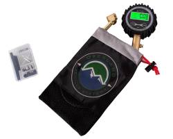 Up Down Air - Up Down Air 12010001 Digital Tire Gauge w/Valve Kit & Storage Bag - Image 4