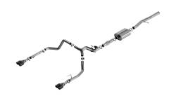 Borla - Borla Exhaust 140997CFBA ATAK Cat-Back System for 24+ Silverado/Sierra 1500 6.2L - Image 1