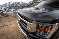 Husky Liners - Husky Liners 2830196 Aeroskin II Hood Protector Matte Black Low Profile - Image 4
