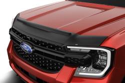 Husky Liners - Husky Liners 2830266 Aeroskin II Hood Protector Matte Black Low Profile - Image 1
