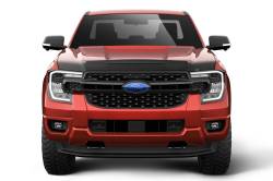 Husky Liners - Husky Liners 2830266 Aeroskin II Hood Protector Matte Black Low Profile - Image 2
