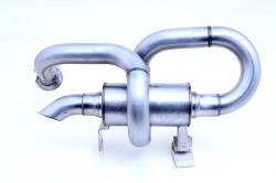 Gibson Performance Exhaust - Gibson Performance 98063 Can-Am UTV Single Exhaust Stainless - Image 1
