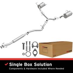 BRExhaust - BRExhaust 106-0133 Direct-Fit Replacement Exhaust for 08-13 Subaru - Image 1