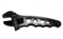 Brian Tooley Racing - Brian Tooley Racing ANWRCH01B AN 3-12 Black Adjustable Aluminum Wrench - Image 2