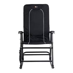 Faulkner - Faulkner 49597H Dakota Folding RKG Chair Black Color Lightweight Portable - Image 2