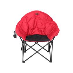 Faulkner - Faulkner 49579H Big Dog Bucket Chair Burgundy/Black 300D Polyester Fabric - Image 1