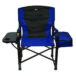 Faulkner - Faulkner 49581 El Capitan Chair Blue/Black w/Tray & Cooler Bag - Image 1