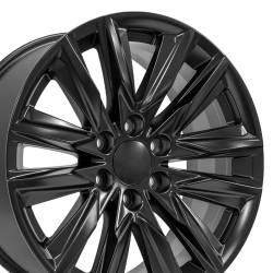 OE Wheels LLC - OE Wheels CA91 20x9 6x5.5 28mm Satin Black CA91-20090-6550-28B1 - Image 1