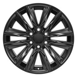 OE Wheels LLC - OE Wheels CA91 20x9 6x5.5 28mm Satin Black CA91-20090-6550-28B1 - Image 2