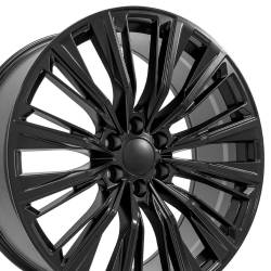 OE Wheels LLC - OE Wheels CA93-24100-6550-28B1 CA93 24x10 6x5.5 28mm Satin Black - Image 1