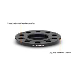 Mishimoto - Mishimoto MMWS-015-120BK 5x112 Wheel Spacers for 21+ BMW M3/M4 - Image 2