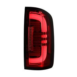 Winjet - Winjet CTWJ-0712-CR-SQ Chrome/Red LED Taillights for 15-22 Chevy Colorado - Image 2