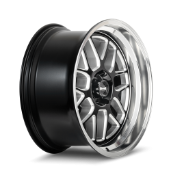 Ridler Wheels - Ridler Wheels 611 Series 20x10 5x5.0 0mm Gloss Black/Machined 611-2173GBMD - Image 2