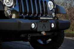 Vision X Lighting - Vision-X XIL-LICENSEP License Plate Light Mount Bracket Black 4000308 - Image 1