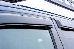 Black Horse Off Road - Black Horse 14-94501 Rain Guard/Deflectors for 06-09 Hummer H3 Smoke 4Pc - Image 2