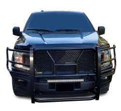 Black Horse Off Road - Black Horse RU-FOF115-B-KIT Black HD Guard w/20" LED for 15-20 Ford F150 - Image 2