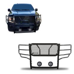 Black Horse Off Road - Black Horse RU-FOF115-B-PLFB HD Grille Guard w/5.3" LED for 15-20 Ford F150 - Image 1