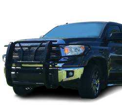 Black Horse Off Road - Black Horse RU-TOTU07-B Black Rugged-HD Grille Guard for Toyota Tundra/Sequoia - Image 2