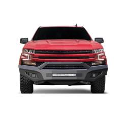 Black Horse Off Road - Black Horse AFB-SI19-K1 Armour-II HD Front Bumper for 19-21 Silverado 1500 - Image 2
