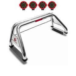 Black Horse Off Road - Black Horse RB015SS-PLR Classic Roll Bar Kit for 99-24 Ford F250/F350 - Image 1
