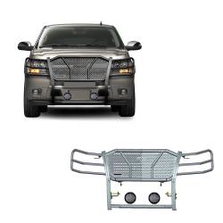 Black Horse Off Road - Black Horse RU-CHTA07-B-PLFB Rugged-HD Grille Guard Kit for GM 1500 SUV's - Image 1