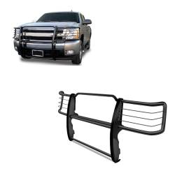 Black Horse Off Road - Black Horse 17GT28MA Black Grille Guard for Silverado 2500HD/3500 - Image 1