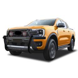Black Horse Off Road - Black Horse RAGF10-PLFR Rambler Grille Guard w/5.3" LED's for 19-24 Ford Ranger - Image 2