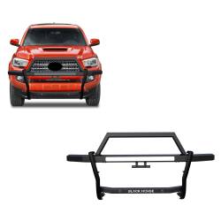 Black Horse Off Road - Black Horse RAGT01 Rambler Grille Guard Black for 05-23 Toyota Tacoma - Image 1