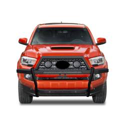 Black Horse Off Road - Black Horse RAGT01-K1PLFB Rambler Grille Guard 5.3"&30" Blk LED for 05-23 Tacoma - Image 2